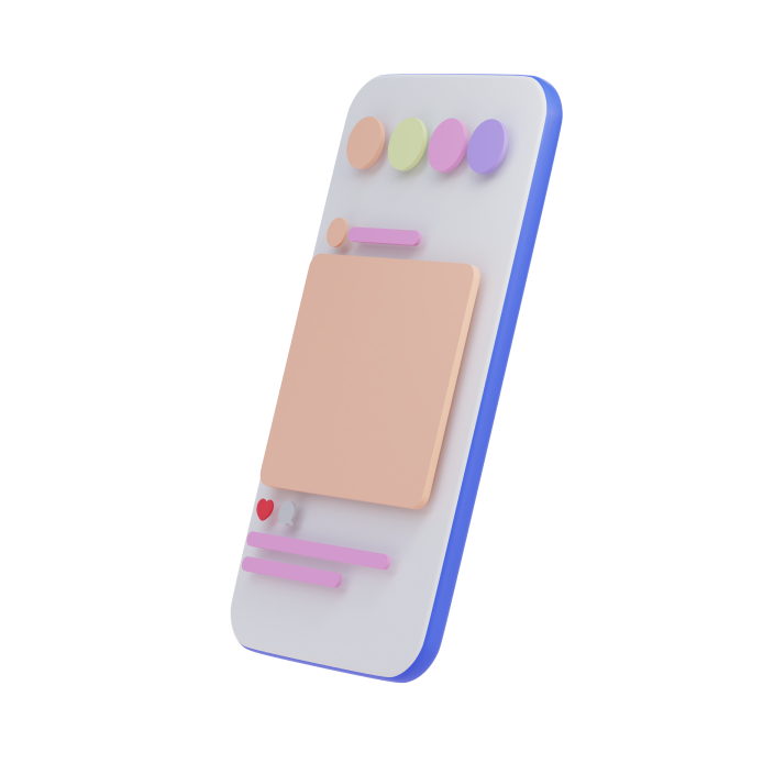 3D Phone Illustration